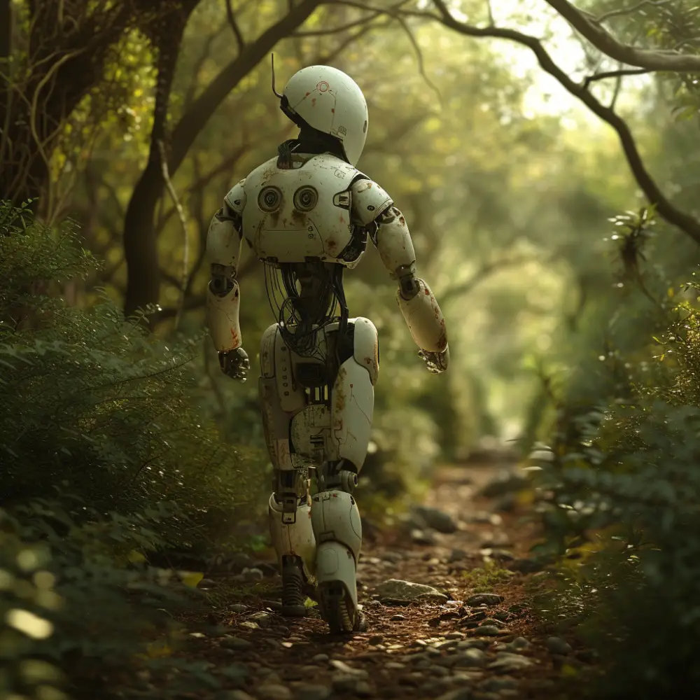 robot marchand