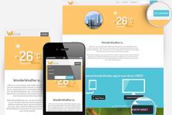 site web one page